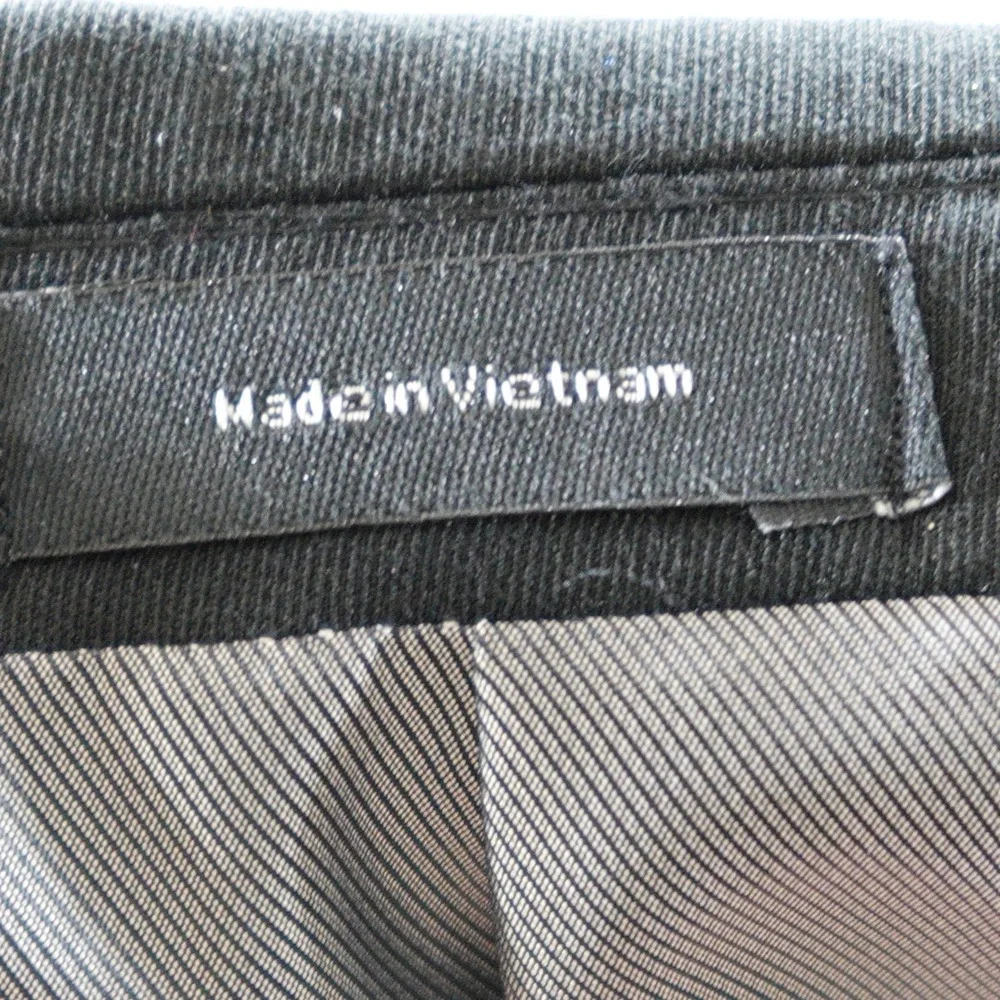 J.Ferrar Suit Jacket Men 34 Short Black Two Button Double Vented Formal Business